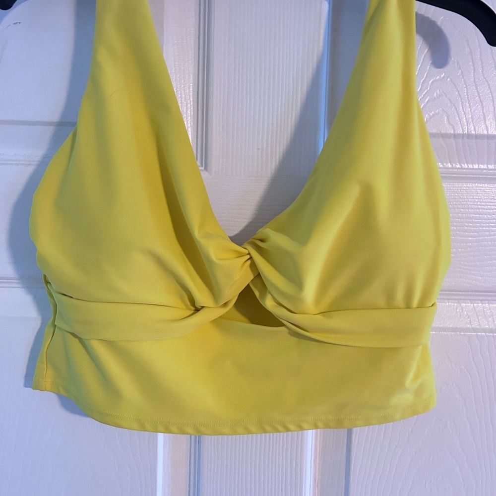 Old Navy Bright Yellow Swim Top BRAND NEW